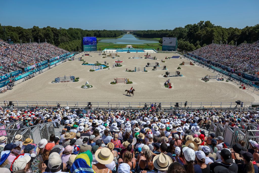 PARIS - Olympische Sommer Spiele / Olympic Summer Games 2024

Stadion, Totale, Parcours, Course 
Einzel Springen Qualifikation / Individual Show Jumping Qualifier

Paris, Schloss Versailles, Château de Versailles
05. August 2024
© www.sportfotos-lafrentz.de/Stefan Lafrentz