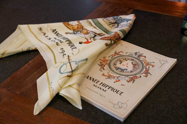 LIMITED EDITION L’Année Hippique silk scarf - Image 2